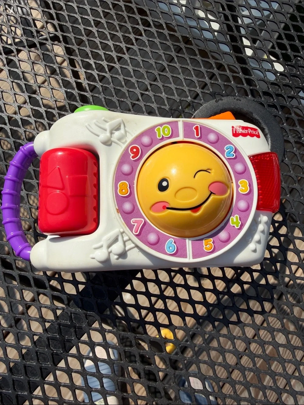 Fisher-Price White, Purple & Red Laugh & Learn Phone and Remote Toy Set